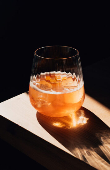 Cocktail old fashioned avec du 694 bitter